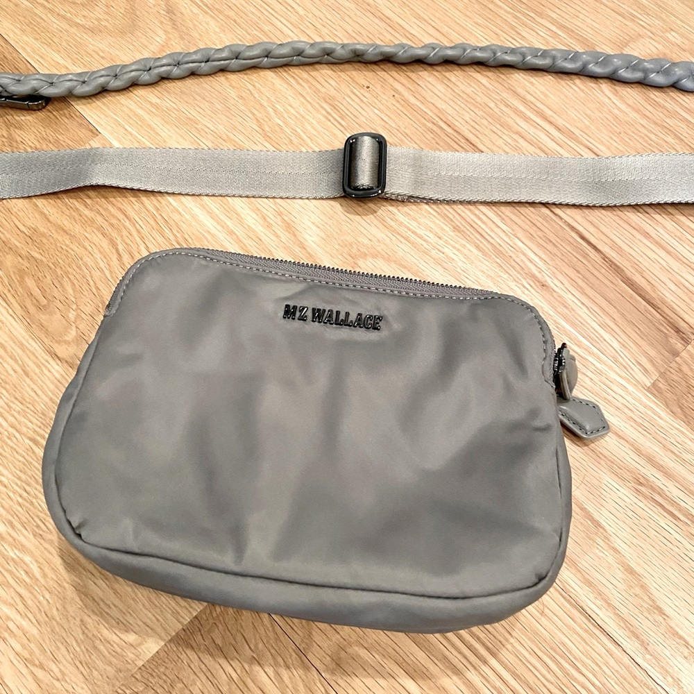 MZ Wallace small Bowery crossbody - Graphite